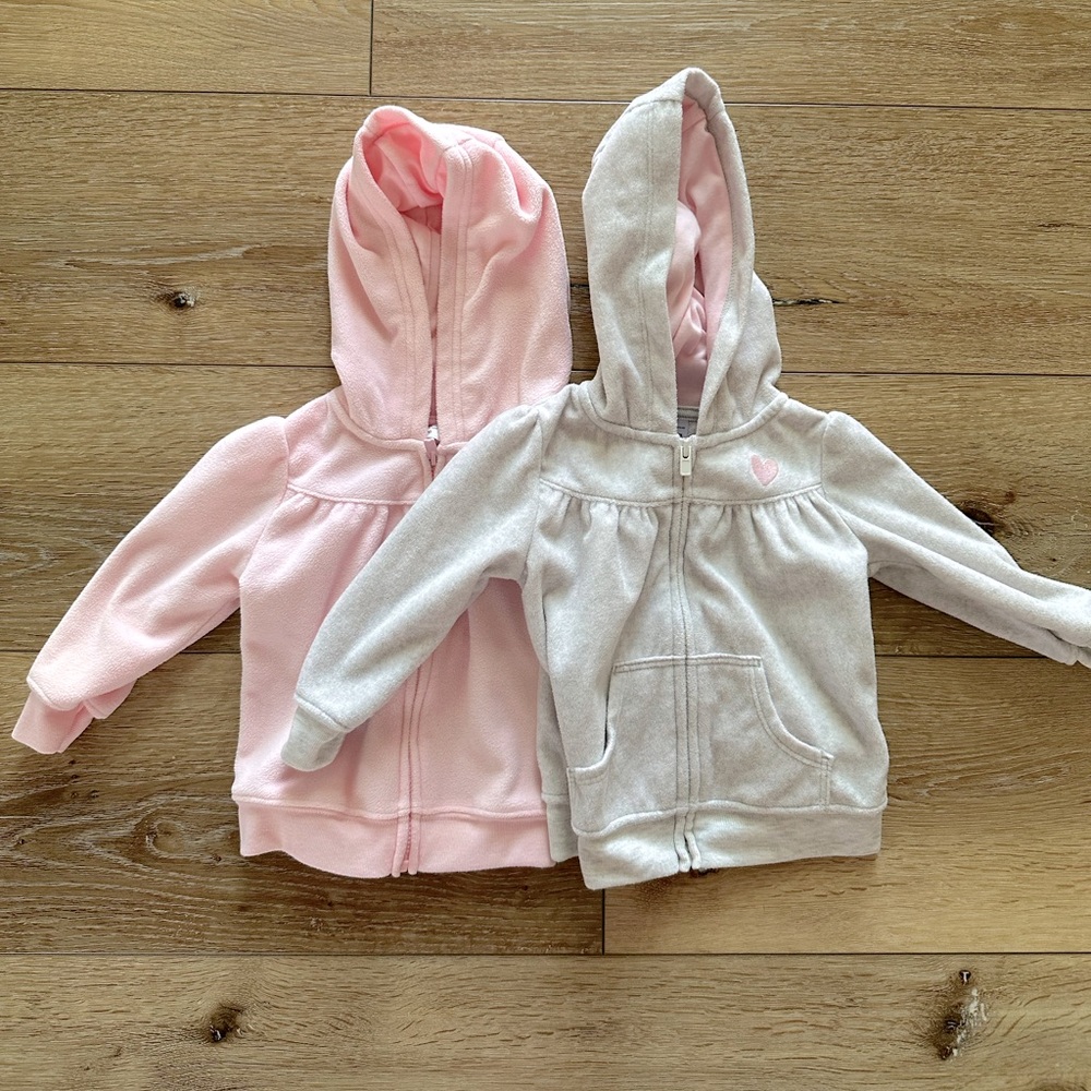 Carters Baby girl sweater bundle